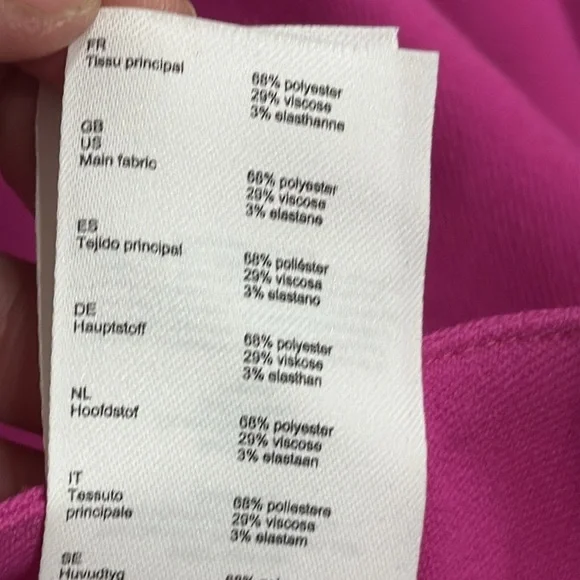 (R1) Maje Women Patricia Wide
Leg Pants Fuchsia Size 34EU/
XS - Picture 12 of 16